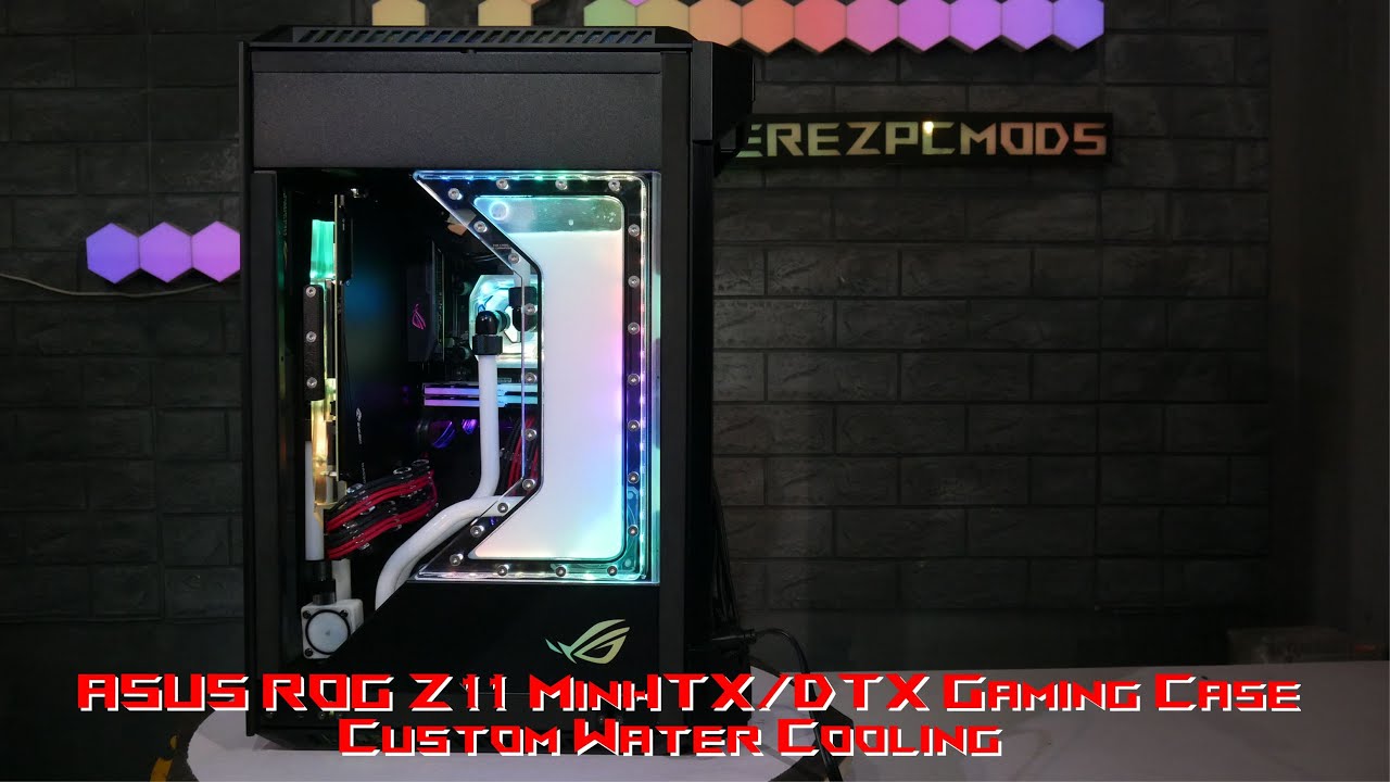 Custom Water Cooling ASUS ROG Z11 Mini-ITX/DTX Gaming Case