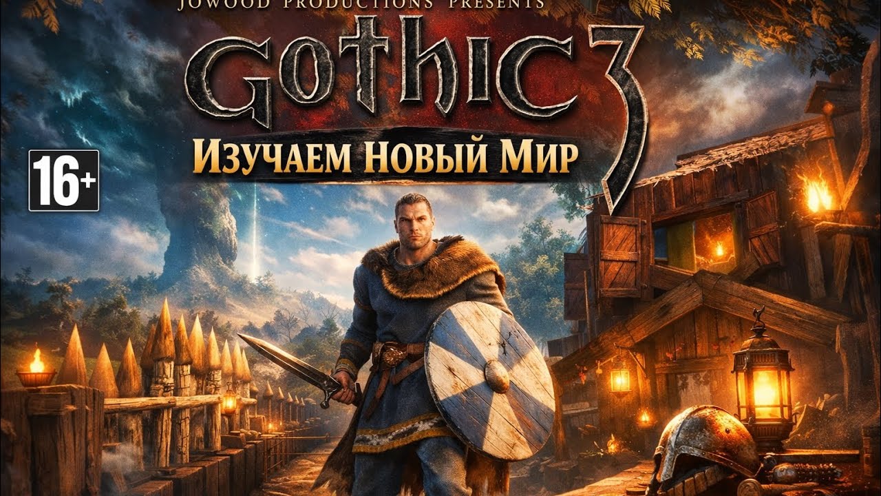🧧ИТОГИ ПОСТРОЙКИ БАЗАРА В МИРЕ 🗺️ GOTHIC 3 МОД VALHEIM 🌍