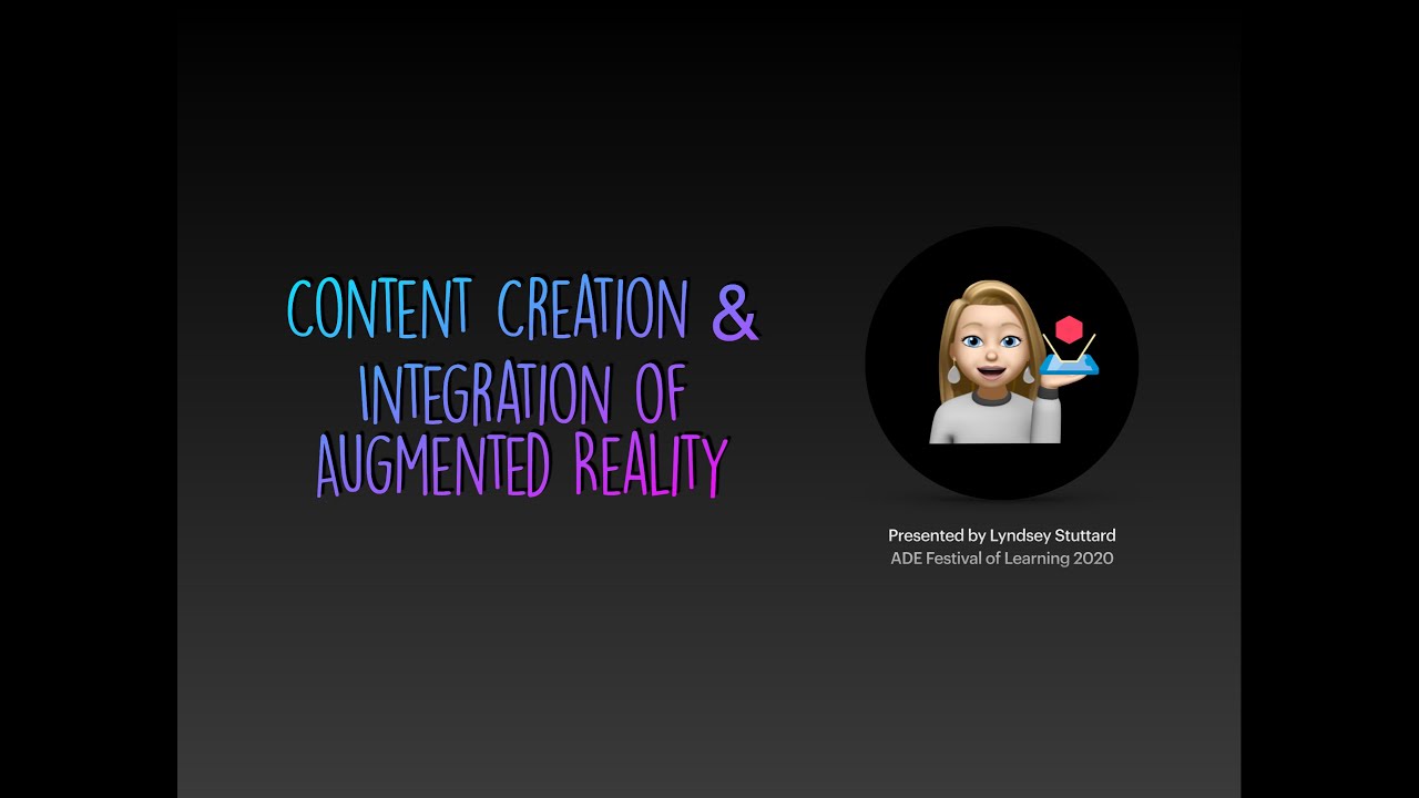 Content Creation & Integration of Augmented Reality