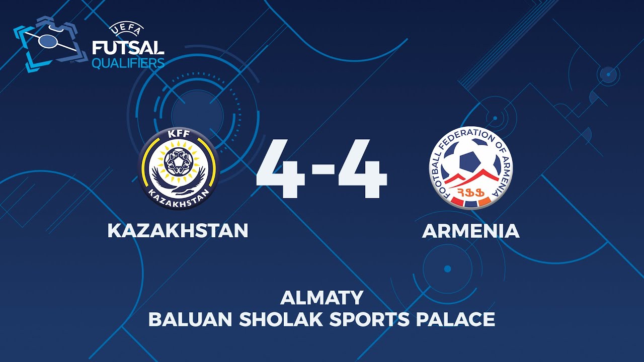 Kazakhstan - Armenia. Futsal EURO 2026