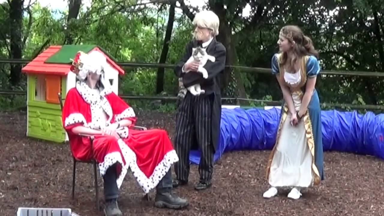 Clickertraining Freilichttheater 2016 &bdquo;&Auml;s Tier f&uuml;r d&rsquo;Prinz&auml;ssin&ldquo;