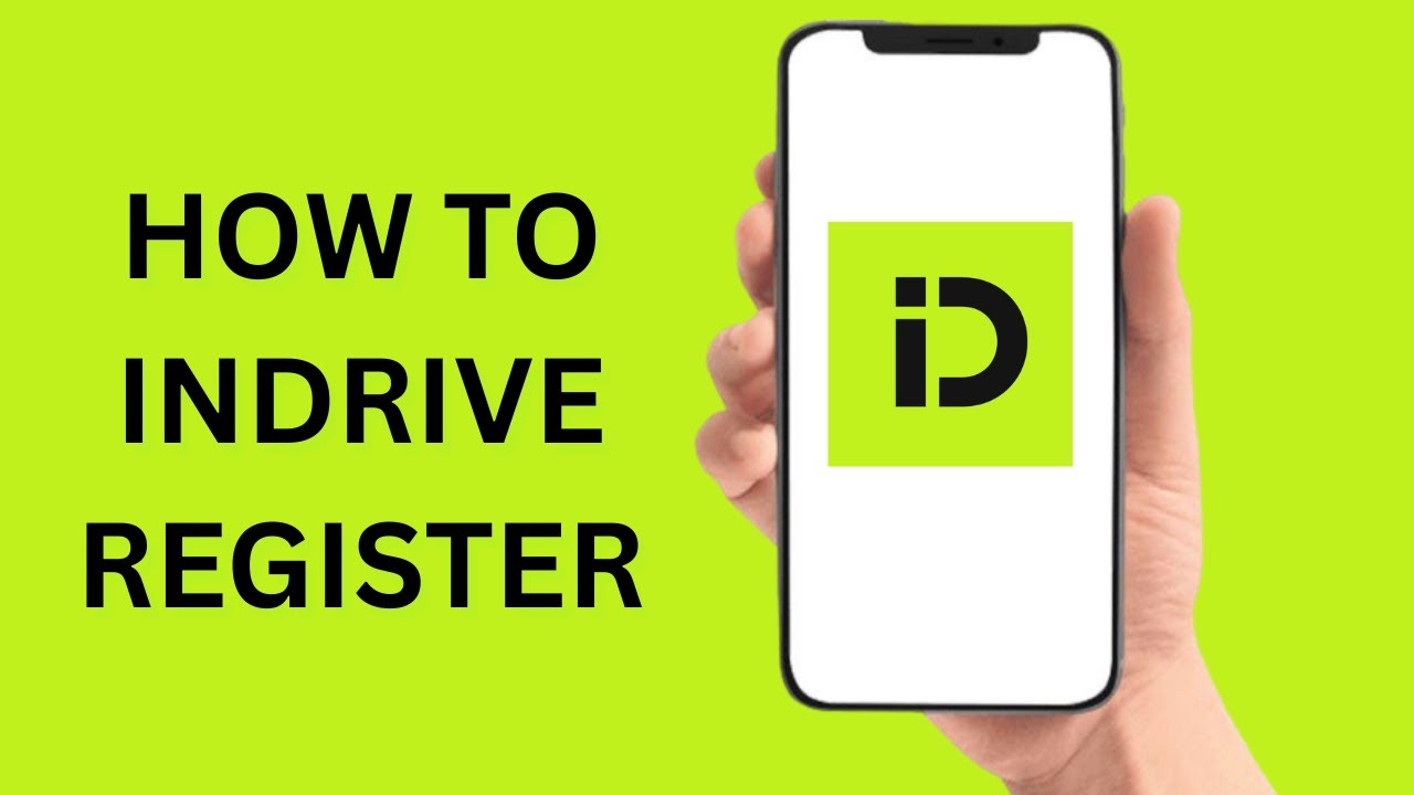 How To Indrive Register