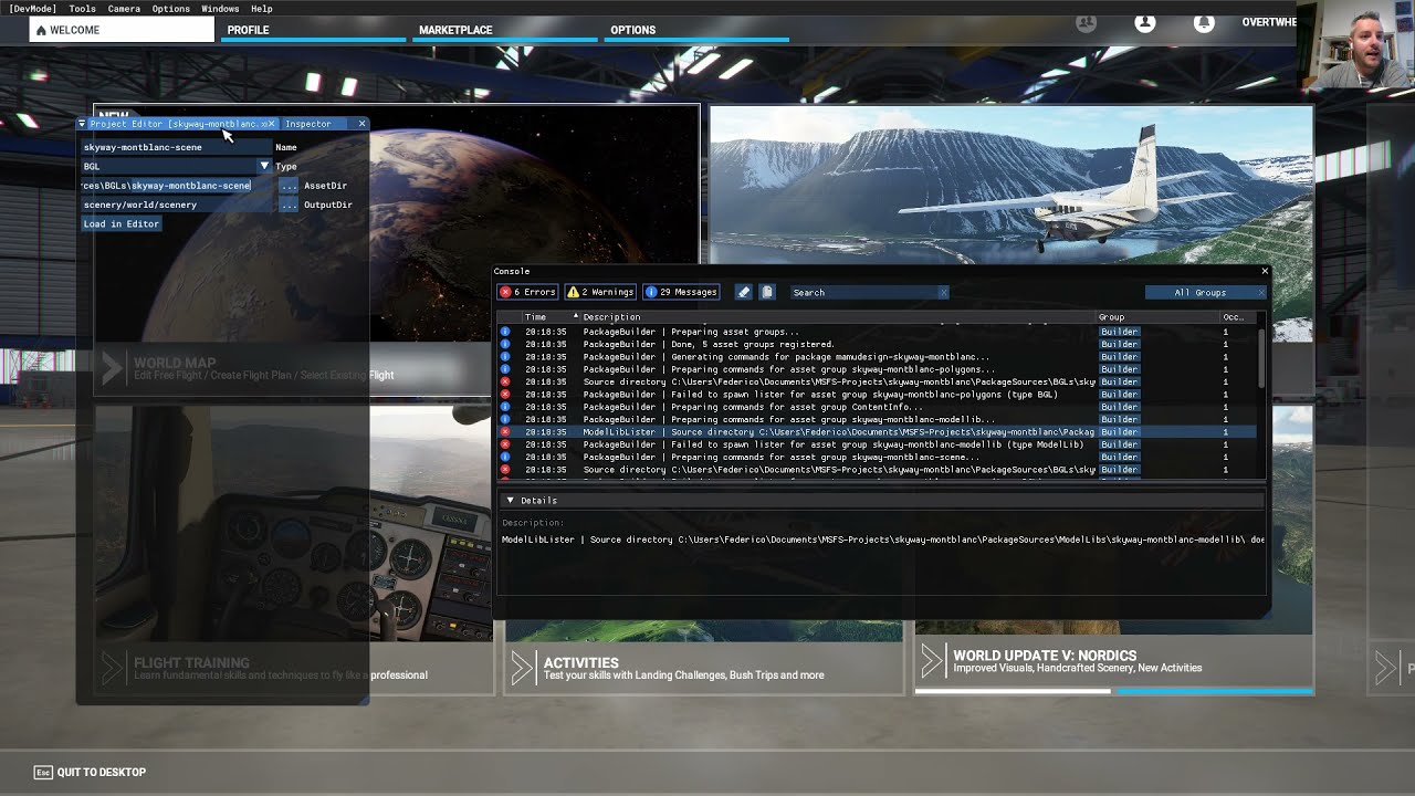 MSFS Flight Simulator Scenery Wizard Tutorial