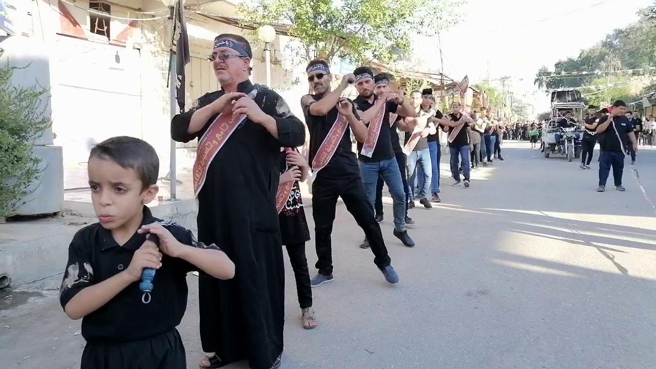 مو كب  جامع وحسينية الثقلين  في طوز خورماتو في عاشر من محرم لسنه ٢٠١٩