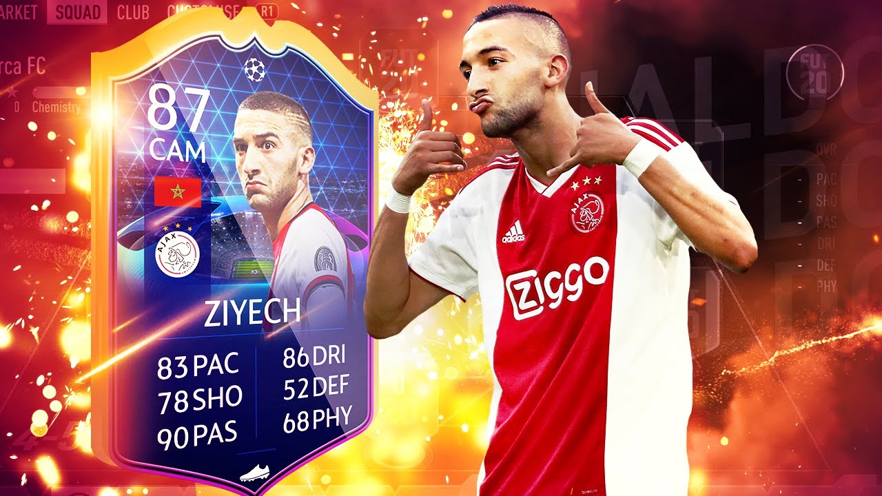 FIFA 20 TOTGS HAKIM ZIYECH REVIEW - WORTH THE COINS?!