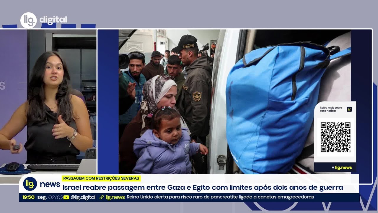 Rafah reabre com limites após dois anos de guerra – 02/02/2026 – Lig News