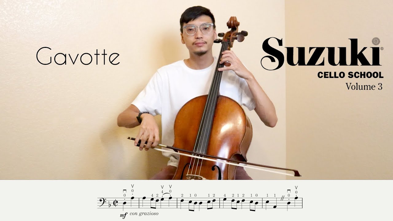 Gavotte on Cello (Suzuki Book 3)