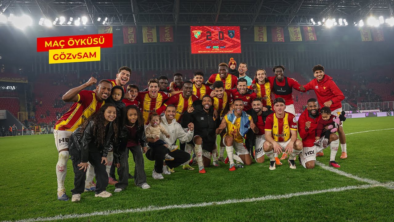 🎥 #MaçÖyküsü | Göztepe'miz 2-0 Samsunspor