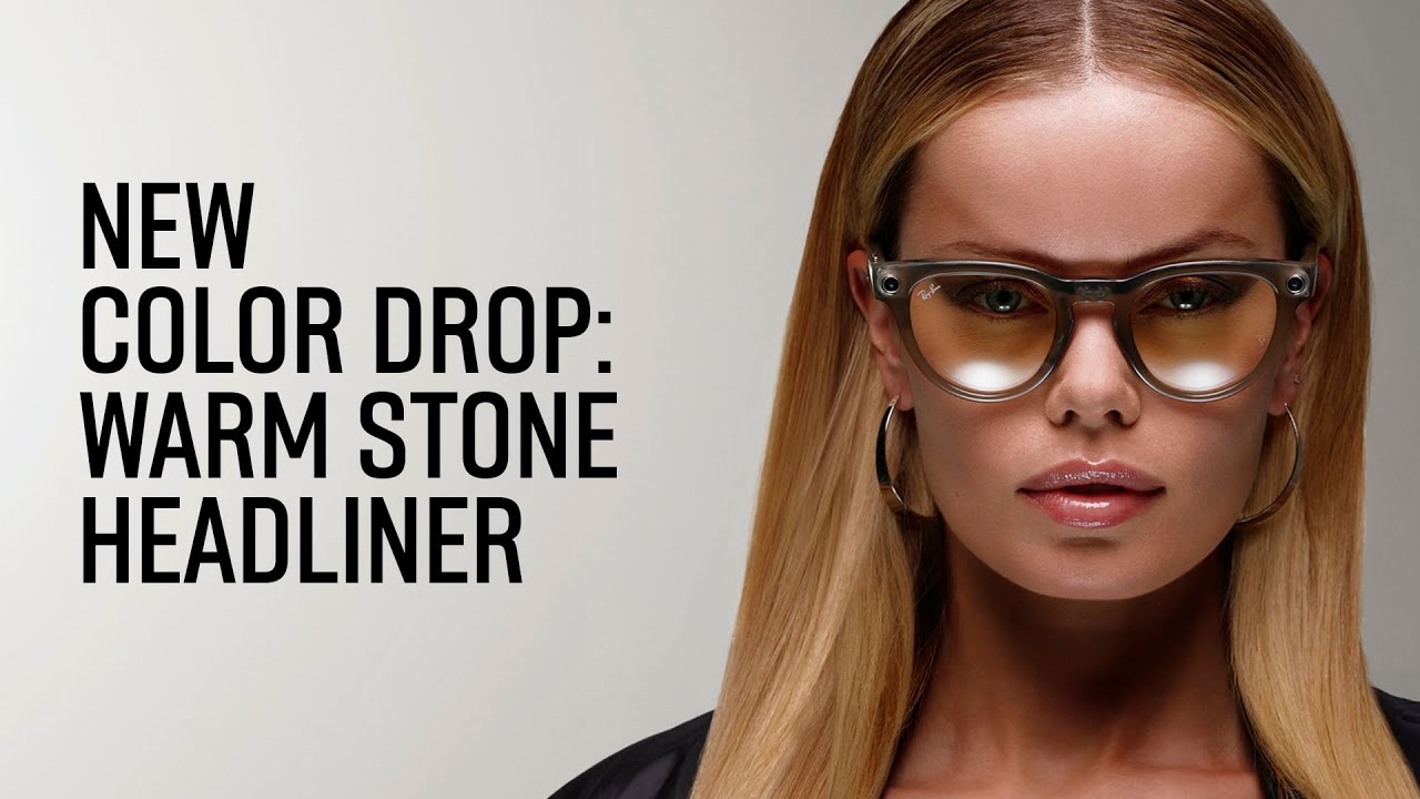 Unboxing | Ray-Ban Meta Headliner Glasses: Warm Stone with Yellow Transitions Lenses