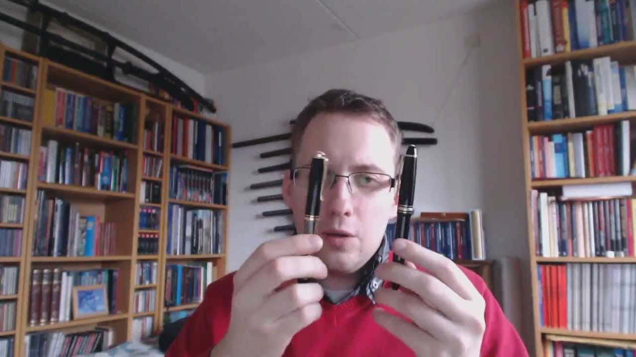 Соревнование перьевых ручек №46: Pelikan M800 против Montblanc 146