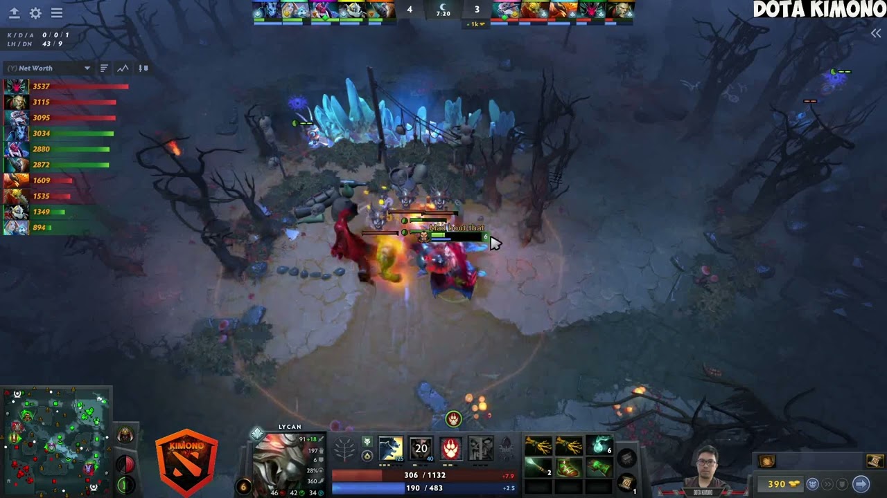 7.37E - Pure Lycan Hard Carry - Dota 2 Pro Full Gameplay (no commentary) | guide #pure #lycan
