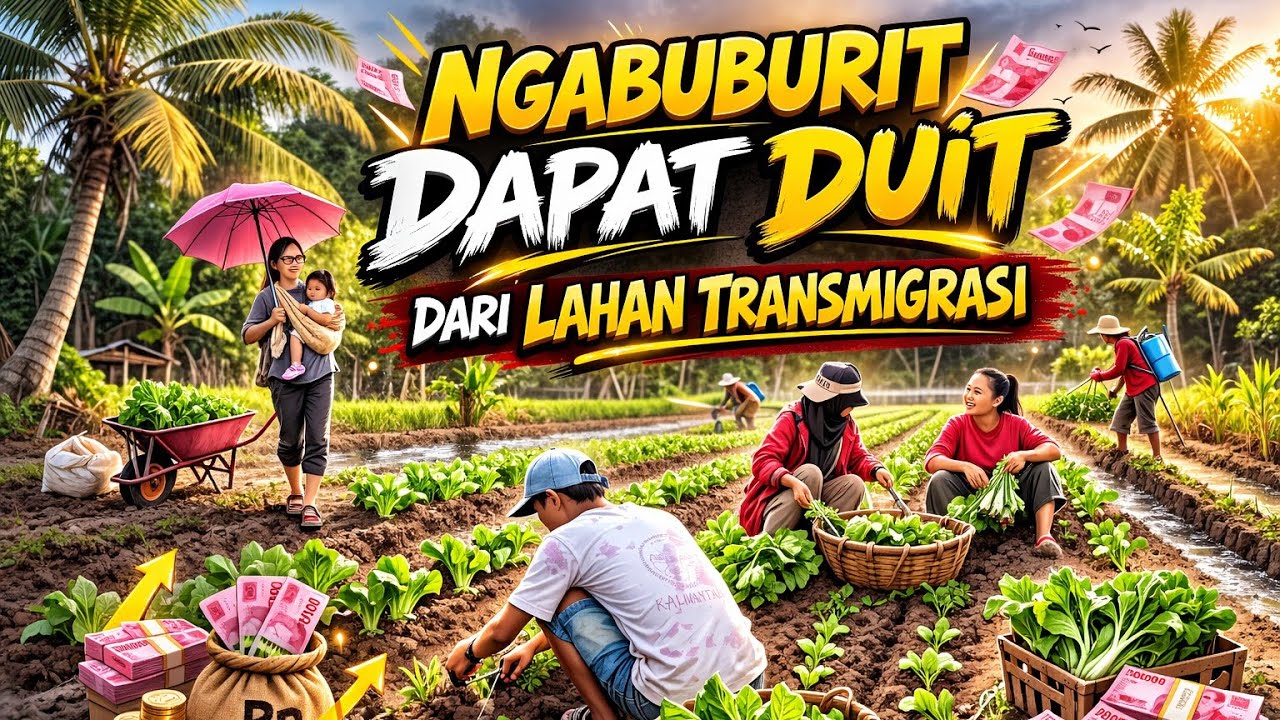 NGABUBURIT DAPAT DUIT DARI LAHAN TRANSMIGRASI KALIMANTAN UTARA, TRANSMIGRASI 2019