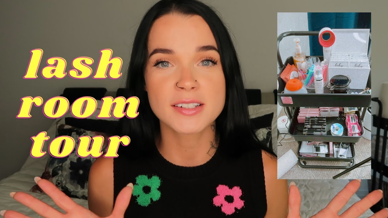 Lash Room Tour - FROM MY BEDROOM !