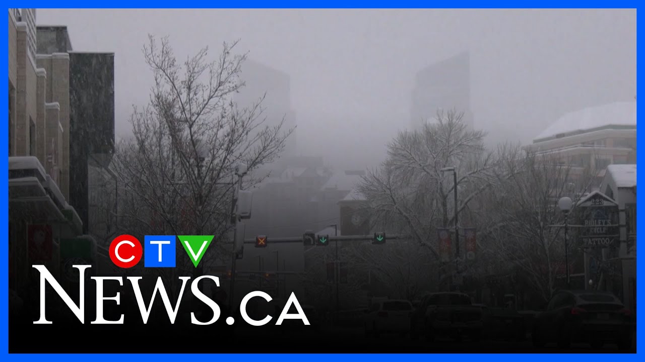 Snowfall leads to hundreds of crashes in Calgary