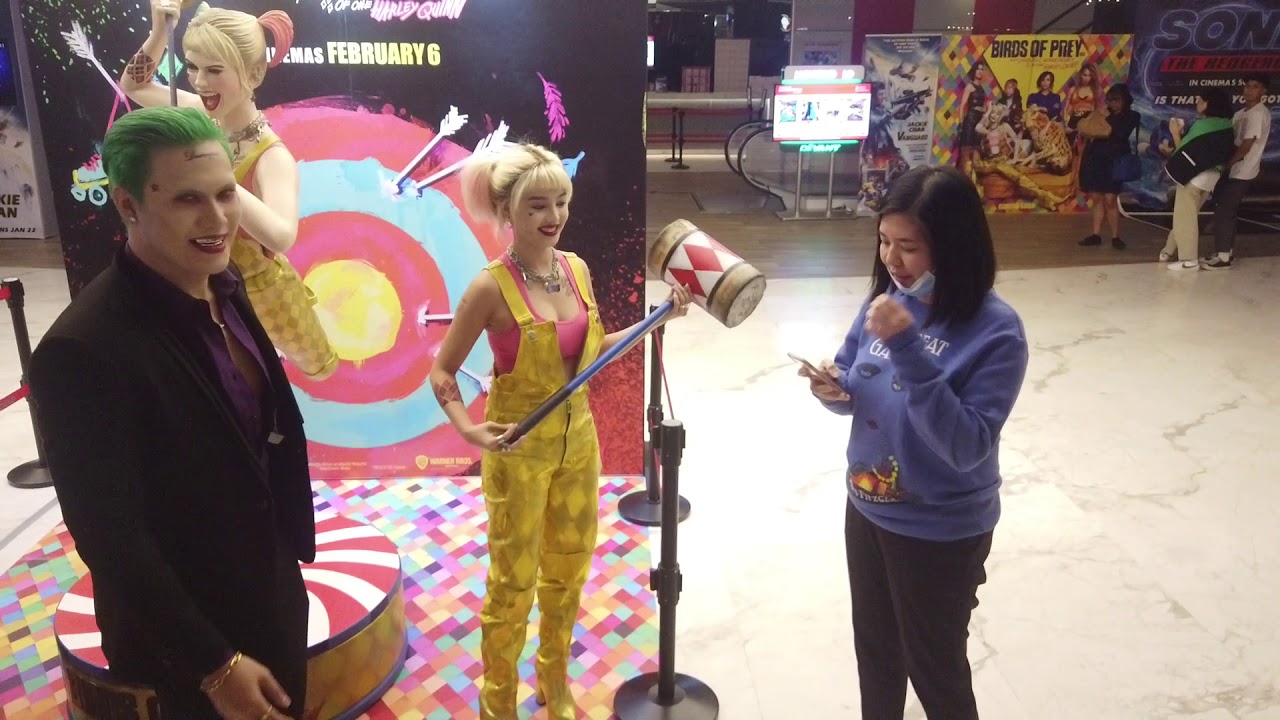 Time Bandeets Coverage of Prince De Guzman and Awie De Guzman Mall Tour as Harley Quinn and Joker
