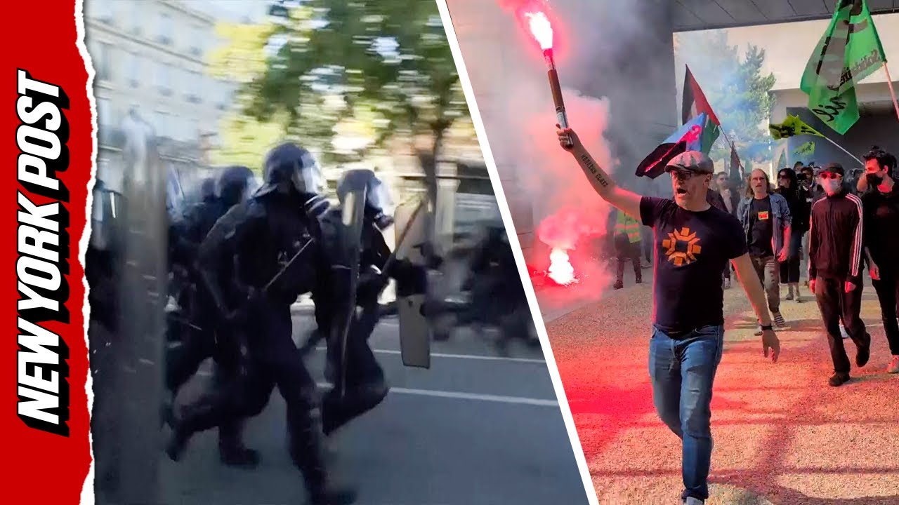 Clashes Erupt in Paris as Strikes Shake Macron’s Government