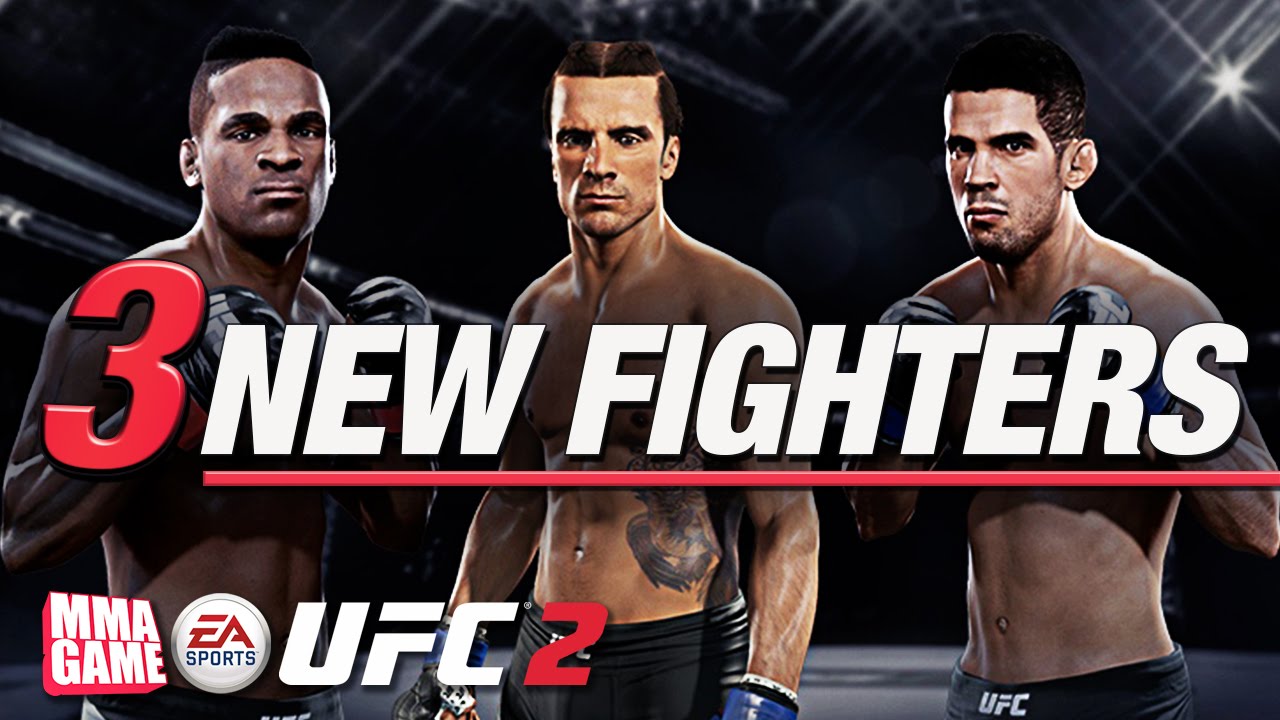 EA SPORTS UFC 2 - 3 New Fighters Online ranked Gameplay commentary MMAGAME