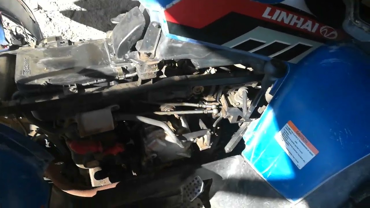 Linhai 300 nu pornește.Rezolvare problema