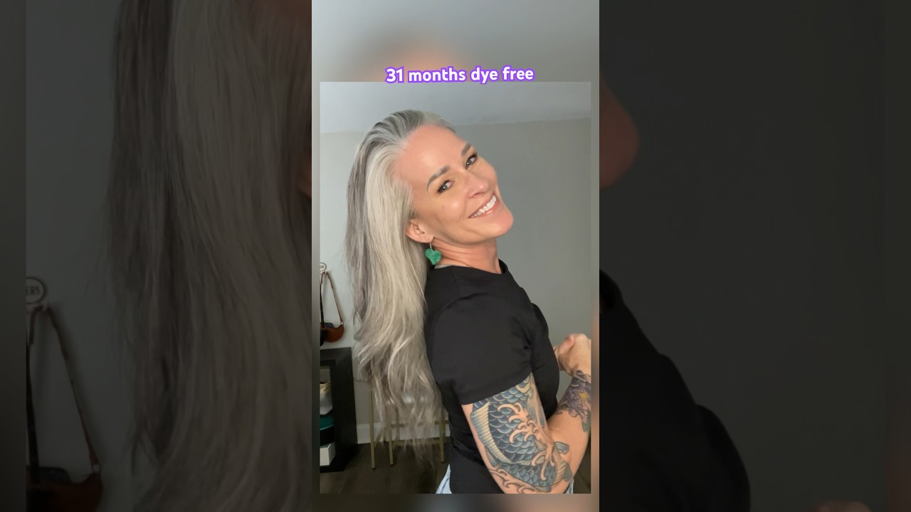 31 months dye free! #greyhair #grayhair #silversisters #silverfoxes #hair #haircare #naturalhair