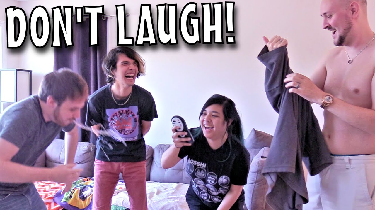 DON'T LAUGH CHALLENGE - ft Akidearest, The Anime Man, and Misty Chronexia