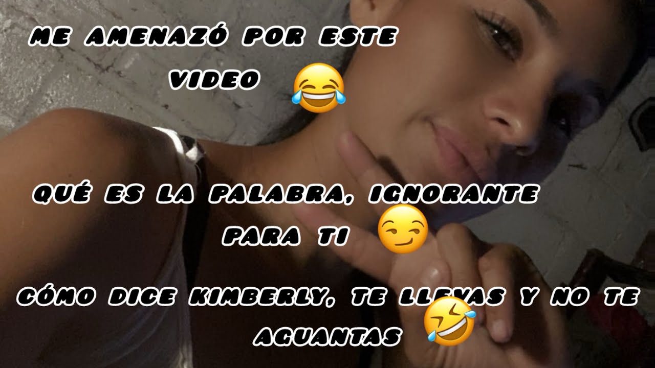 Me amenazó por esta razón🤷‍♀️￼ qué es la palabra, ignorante para ti🤣