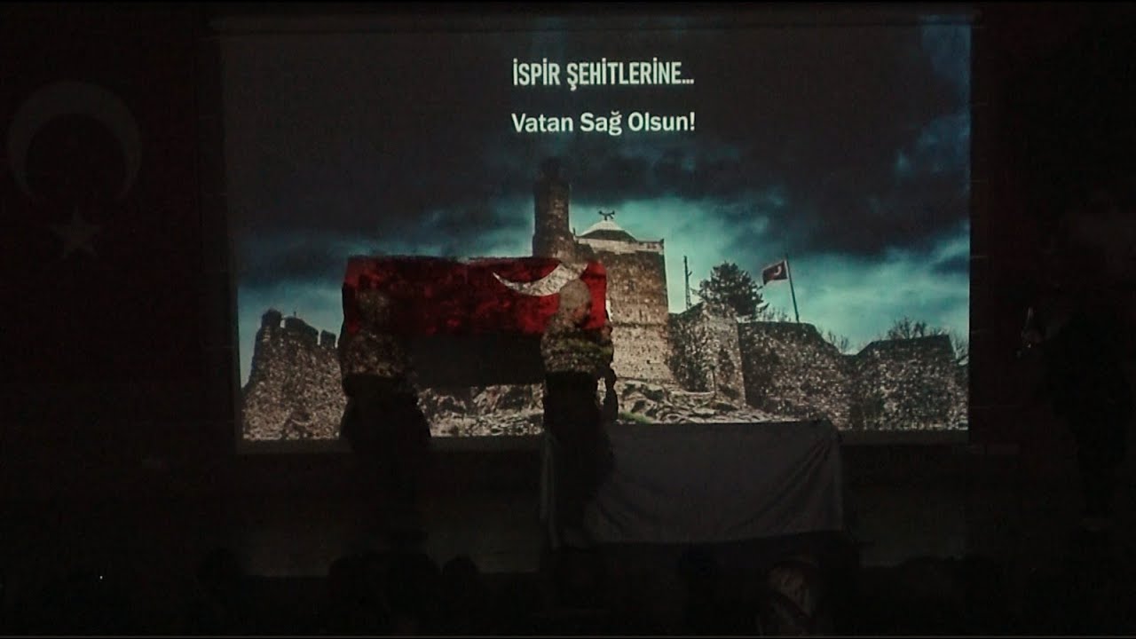 İspir Şehitlerine... Vatan Sağ Olsun! ( İspir Anadolu Lisesi - 2025 )