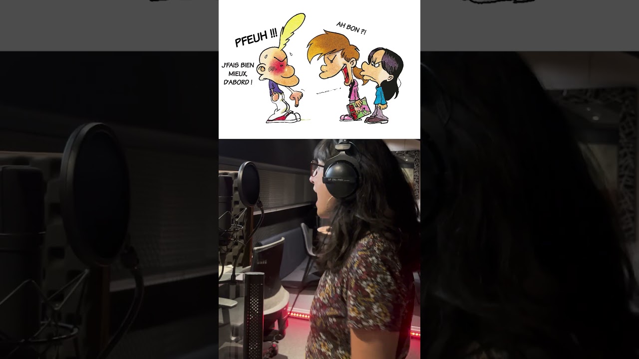 Caroline Pascal, la voix derri&egrave;re Nadia 😍 #titeuf #animateuf #vf #doublage