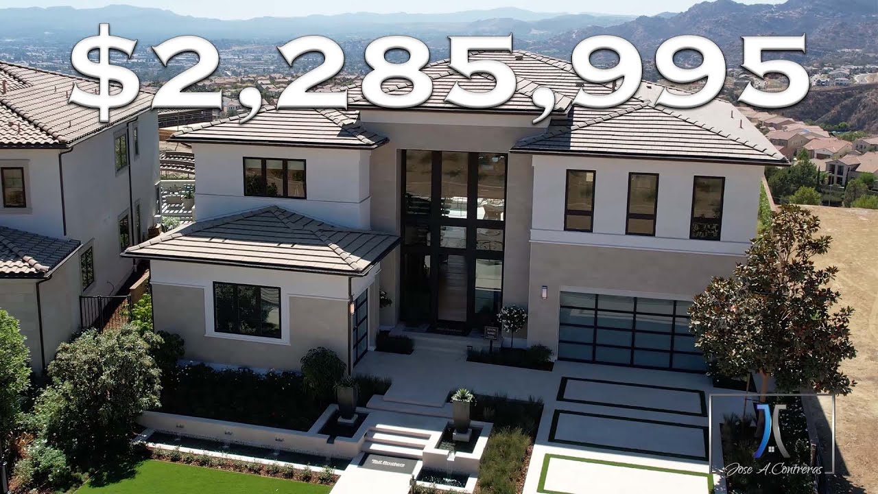 Sunset at Westcliffe at Porter Ranch - Skyline Luxury Collection - Toll Brothers