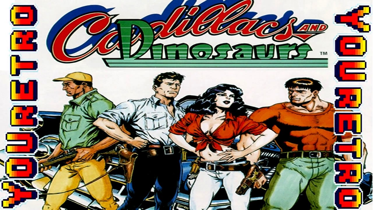 Cadillacs and Dinosaurs 1993 RETRO ARCADE GAMEPLAY Beat em up