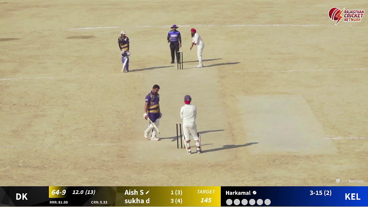MACTH 2 || DHANI CHIRAG VS LIKHMISAR || RAMPURA NRAINPURA CRICKET TOURNAMENT