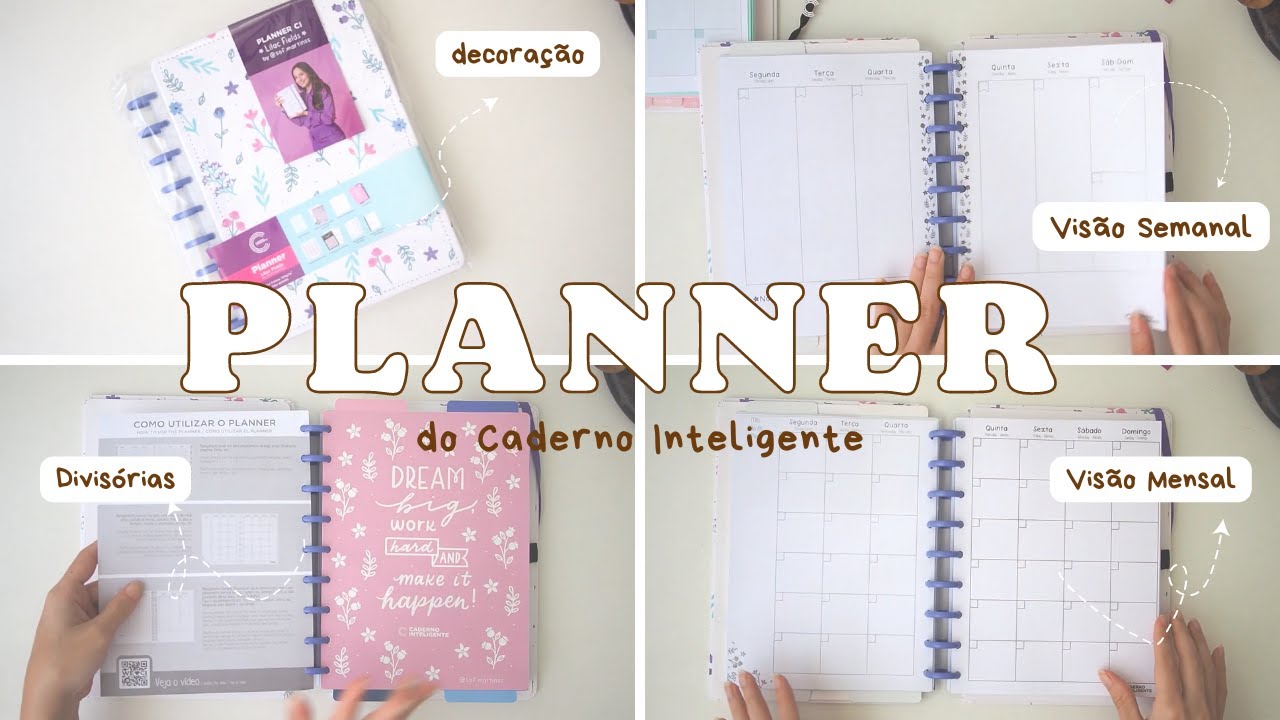 Novo Planner do Caderno Inteligente! Planner da Sof