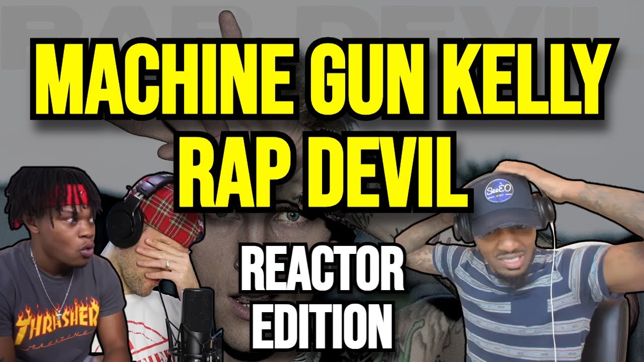 Machine Gun Kelly - Rap Devil (Eminem Diss) - REACTION MASHUP