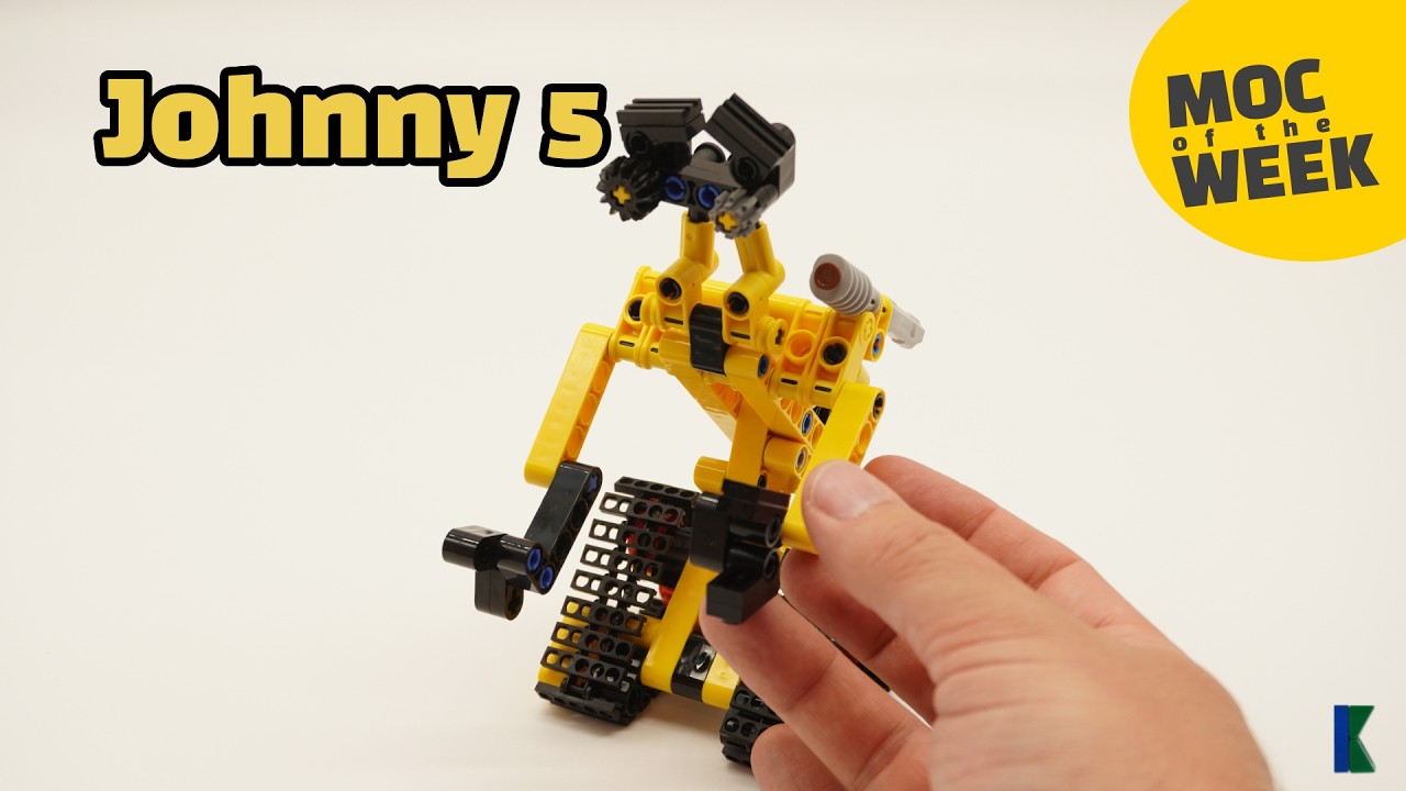 LEGO® Technic Johnny 5 | MOC by artemisovsky | Speed Build | 42163 Alternate