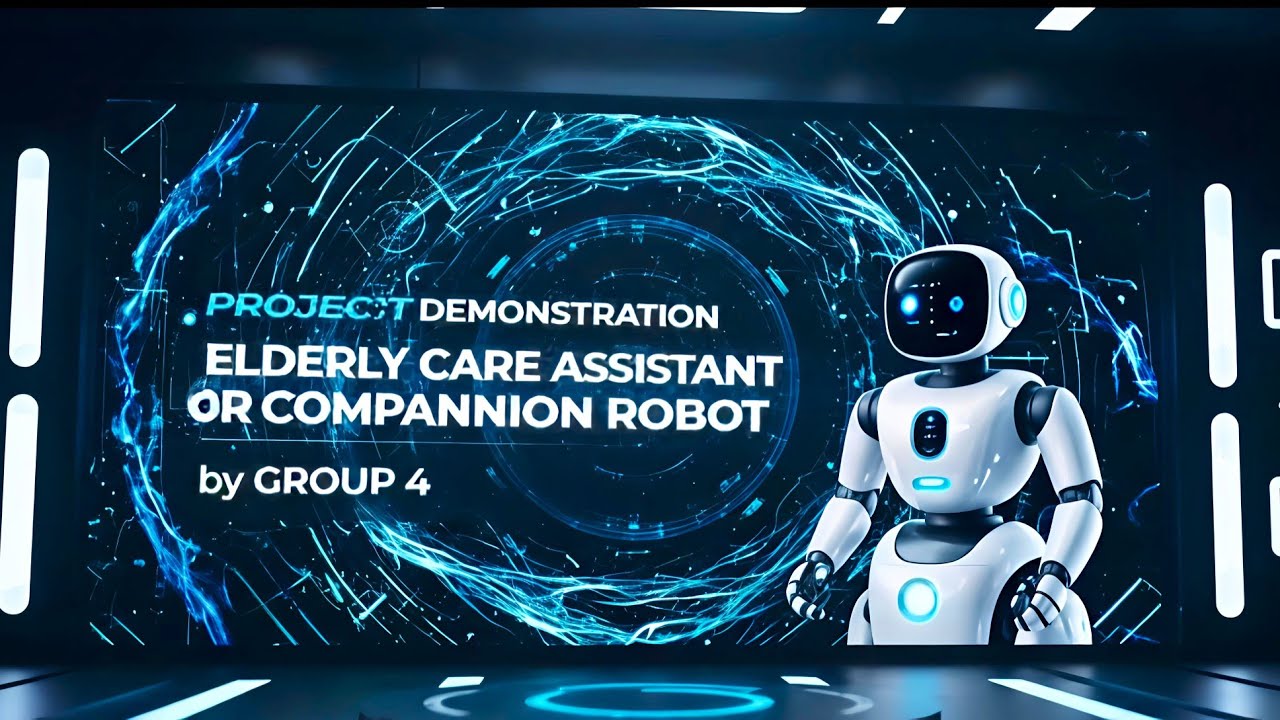 Elderly care Assistant robot using WiFi functionality 🤖