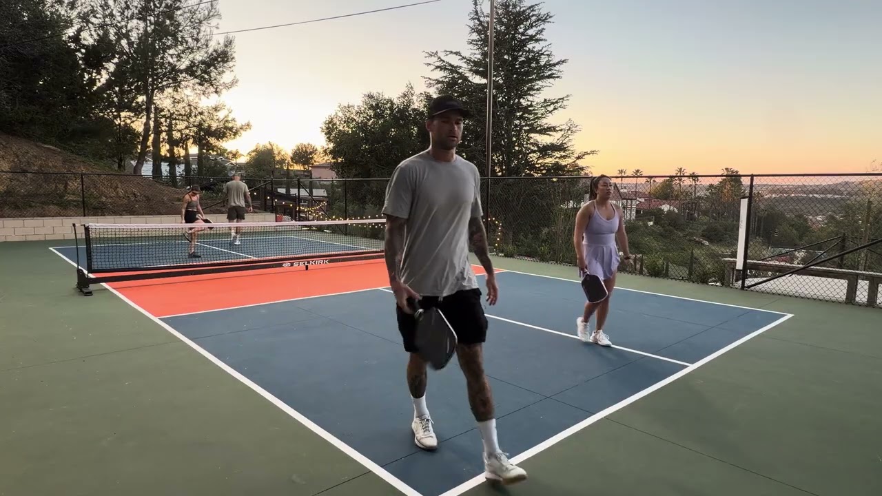 Nana/Justin vs Erin/Kev. Game 3
