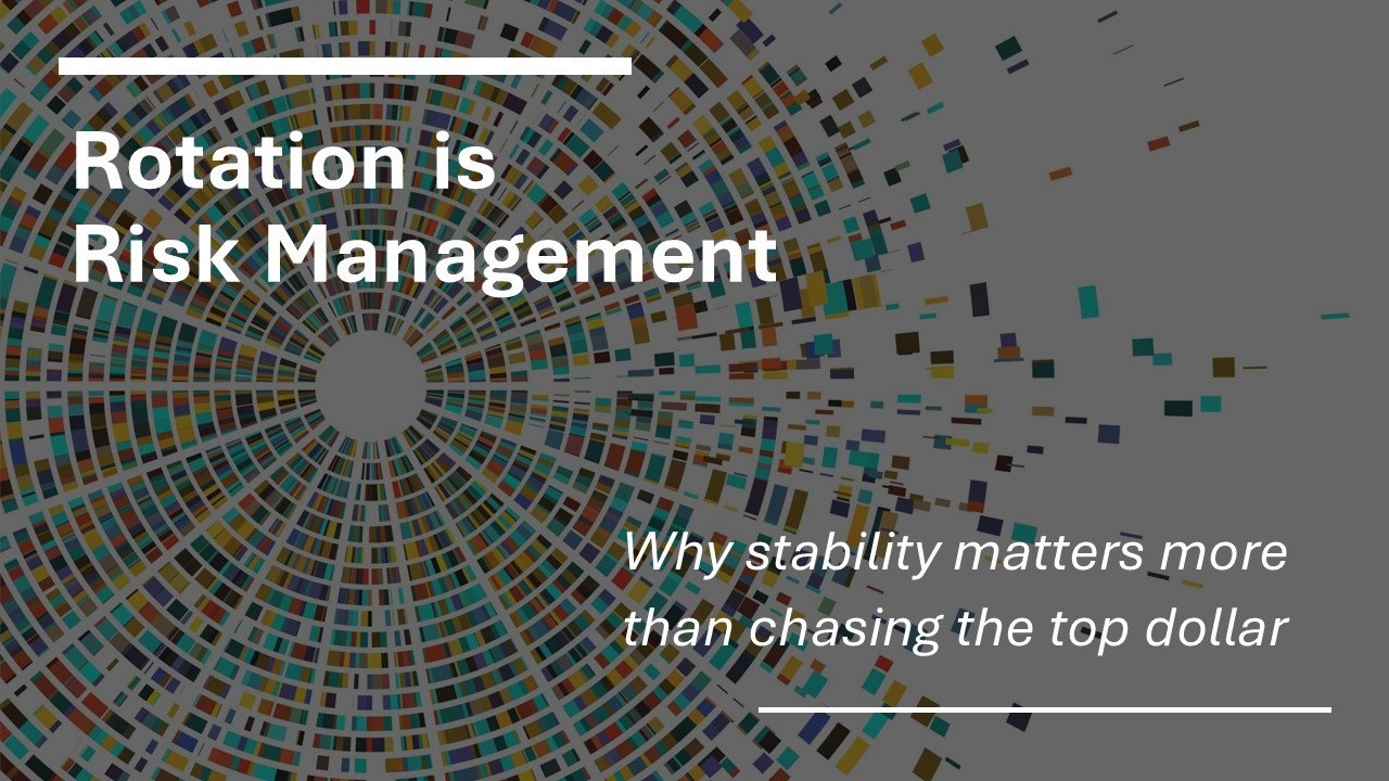 Rotation is Risk Management