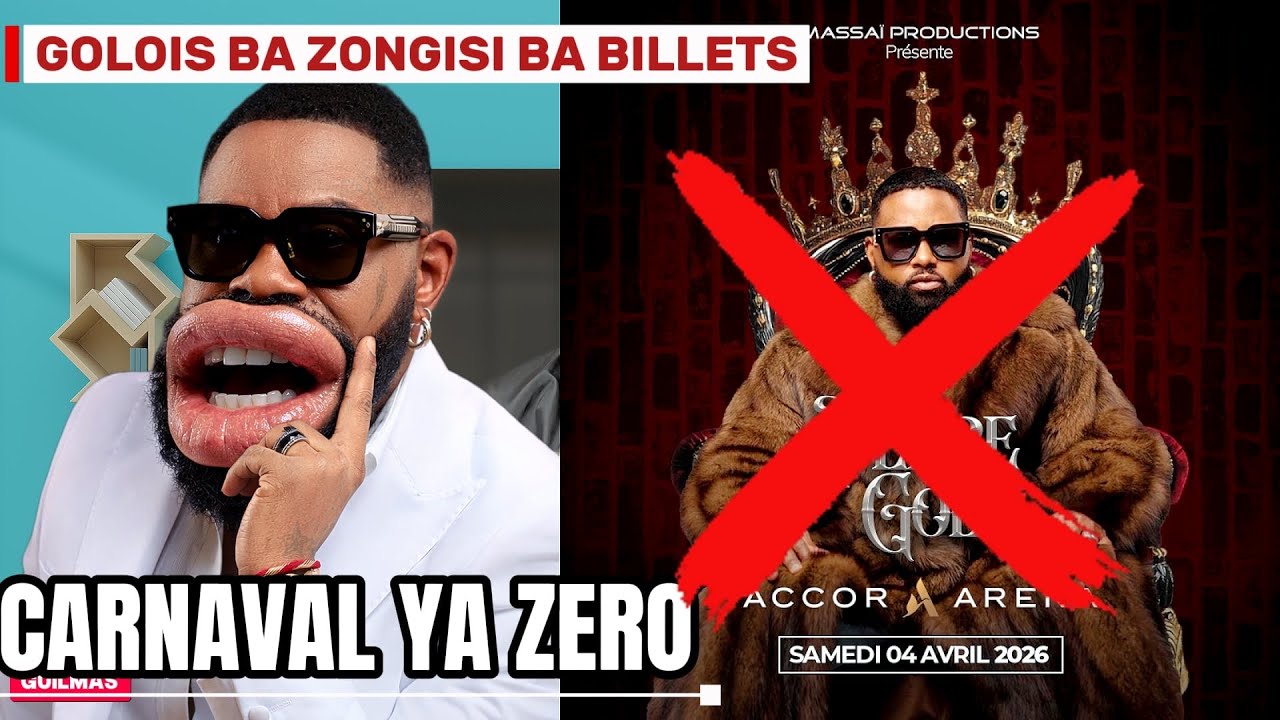 FERRE GOLA BA GOLOIS BA ZONGISI BA BILLETS, CARNAVAL E DIVISER BANGO