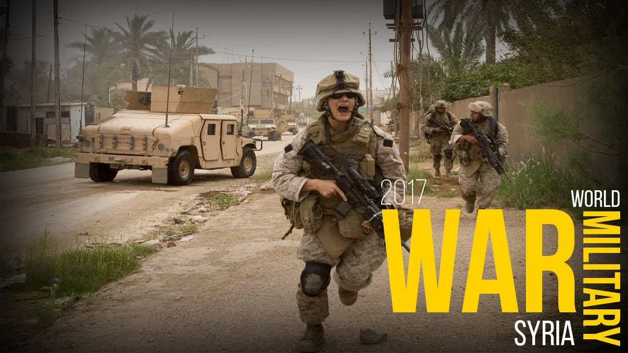 War Syria  - July of 2017 - Images from Raqqa city