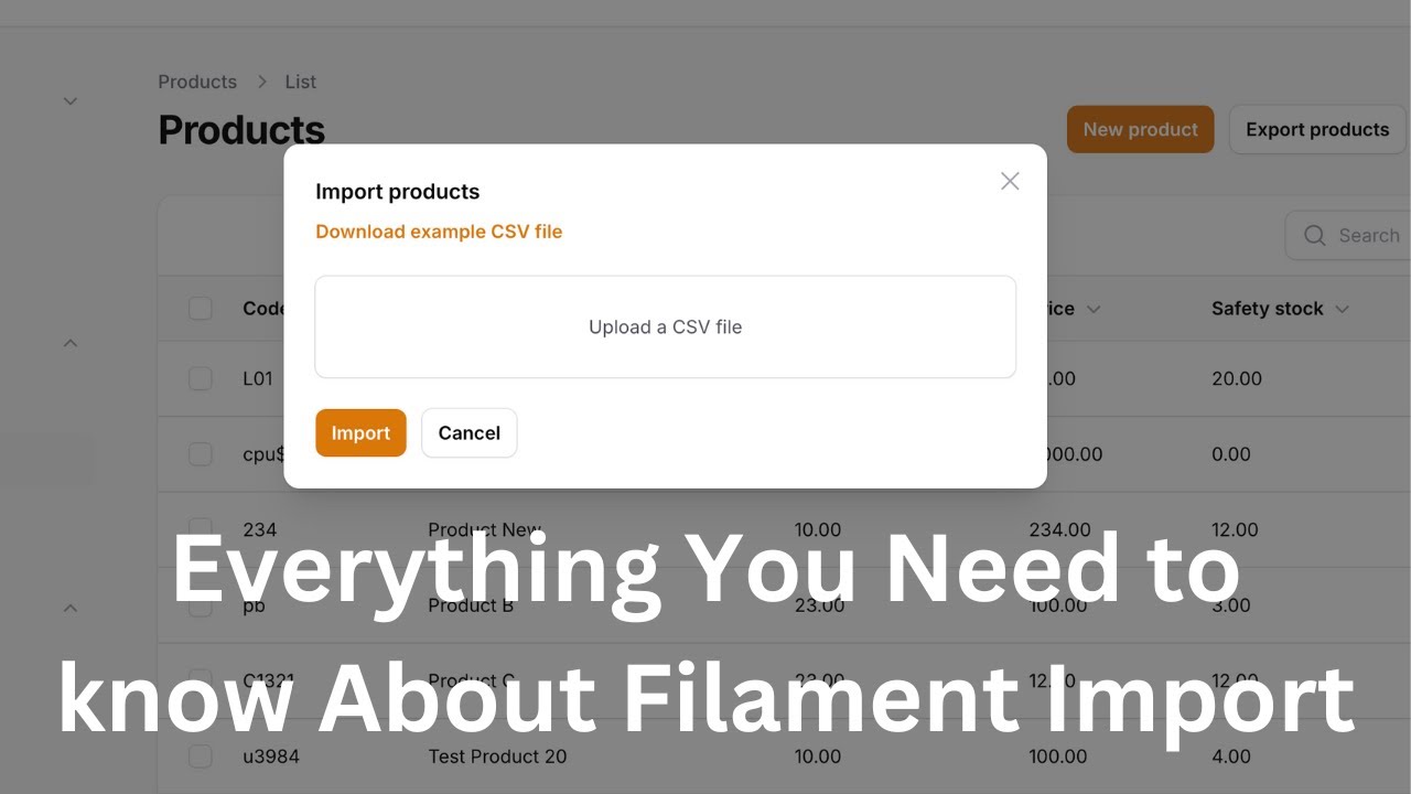 Part: 17| Mastering Filament Imports: Your Ultimate CSV Tutorial