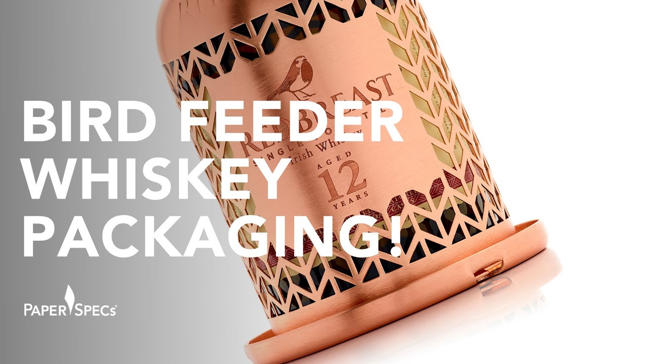#CreativePackaging – Redbreast Whiskey Bird Feeder –Paper Inspiration No. 509