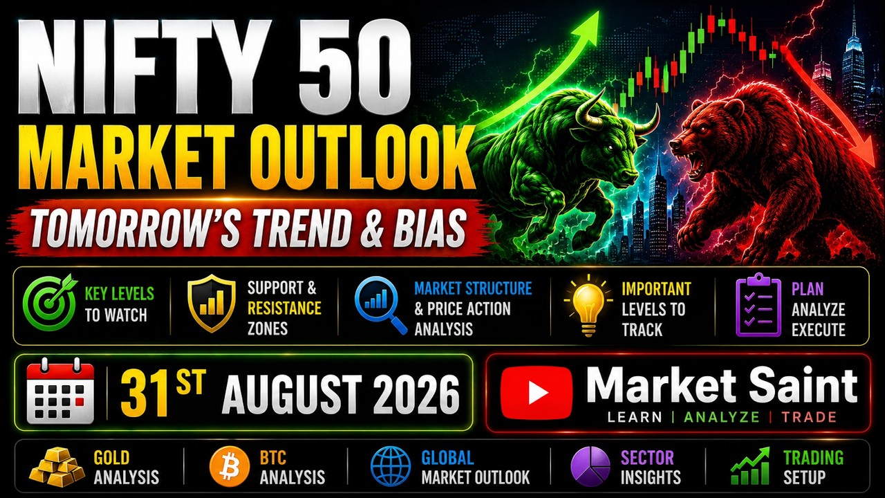 Nifty 50 market outlook for 31st August