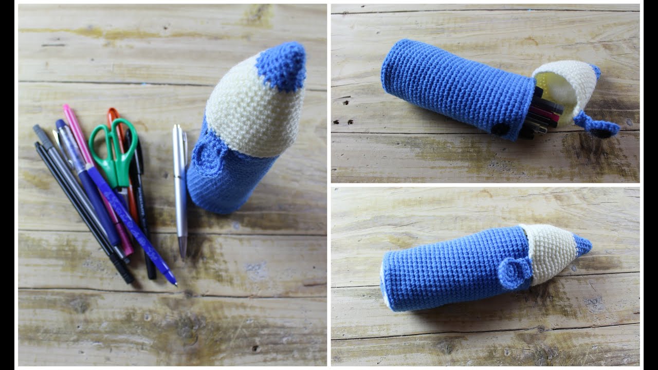 How to crochet a PencilCase Amigurumi | World Of Amigurumi