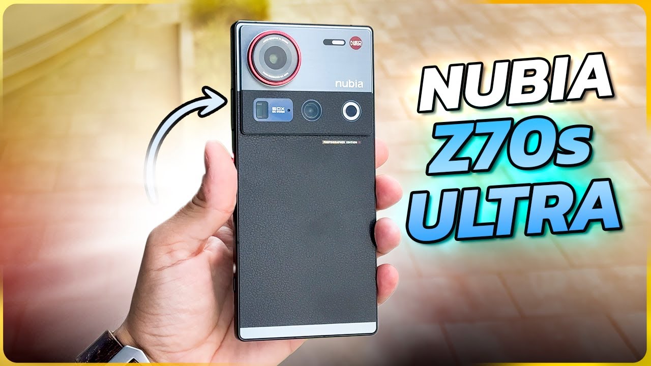 No lo CONOCES y es una BESTIA!!! Nubia Z70S ultra REVIEW