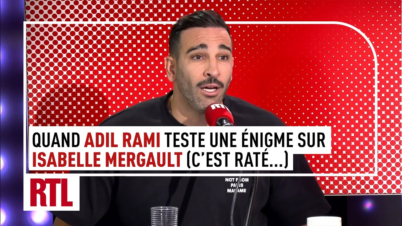 Quand Adil Rami teste une &eacute;nigme sur Isabelle Mergault