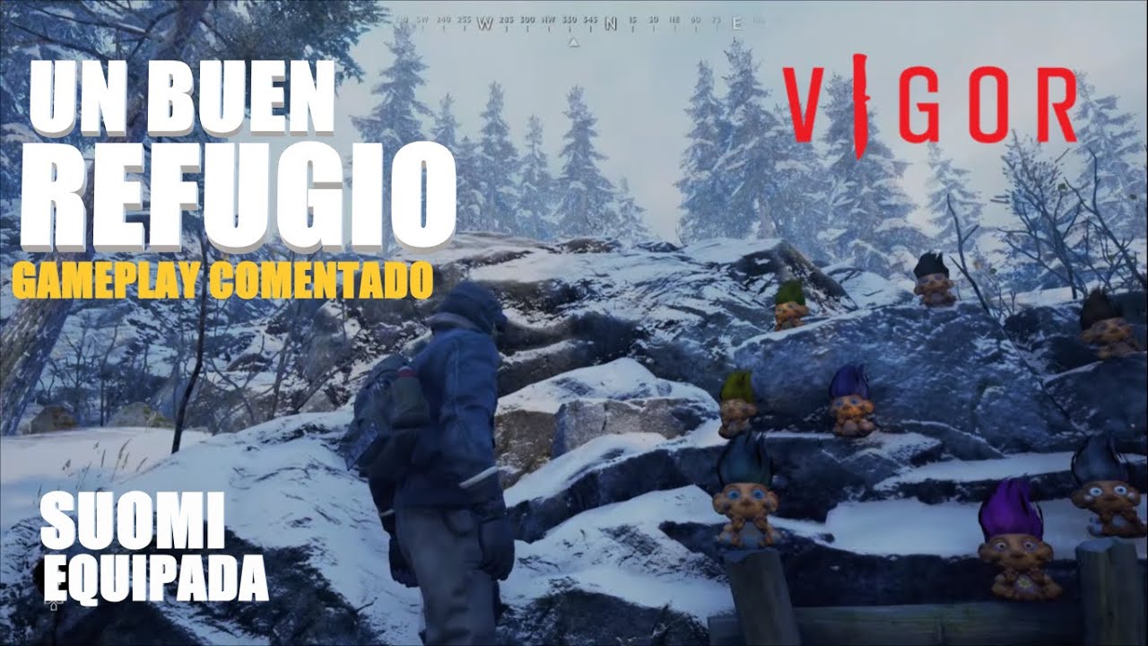 VIGOR PS4 PS5 - LO QUE GUSTARIA VER EN EL REFUGIO, SUOMI EQUIPADA. Gameplay Comentado