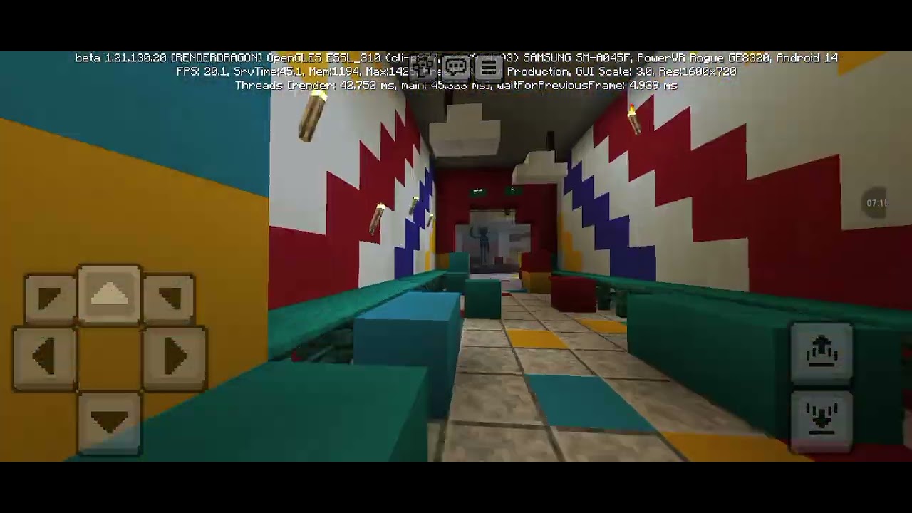 Minecraft'ta Poppy playtime chapter 1'i oynadım #keşfet 