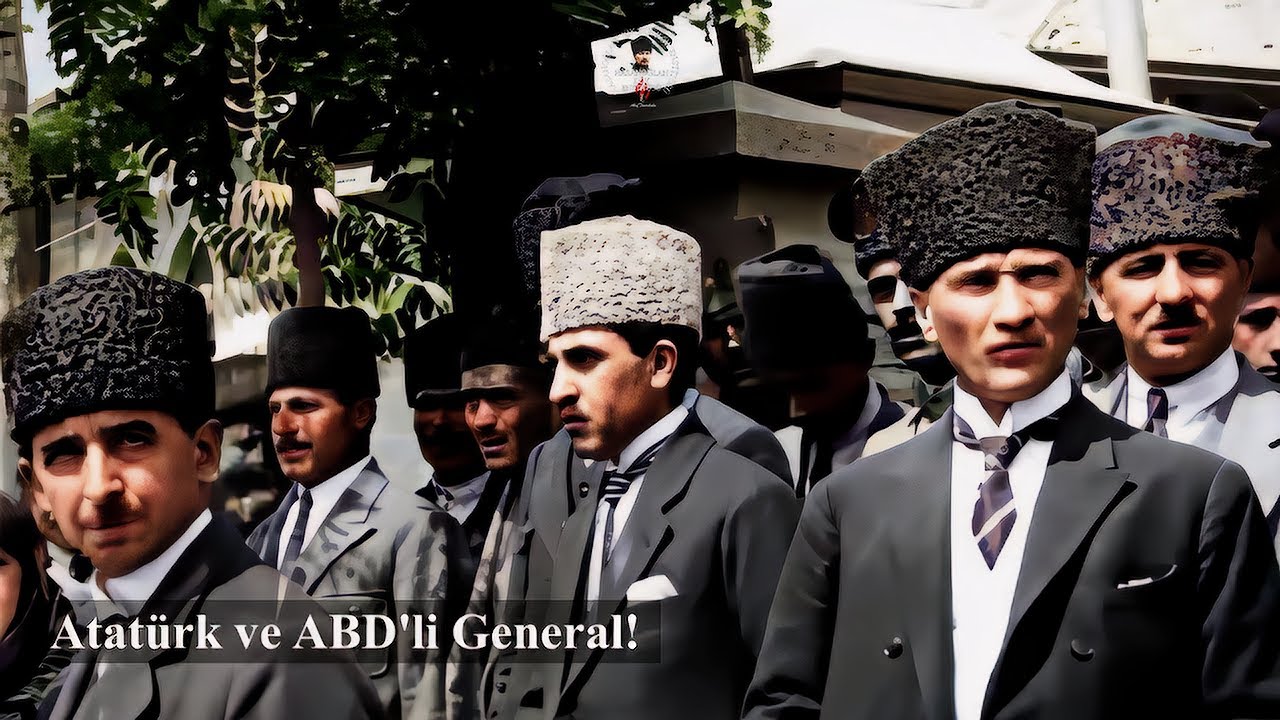 ABD'li General Şaşkınlık İçinde Atatürk’e Sorar: -Az Önce Askerin kulağına Ne Söylediniz? #Atatürk