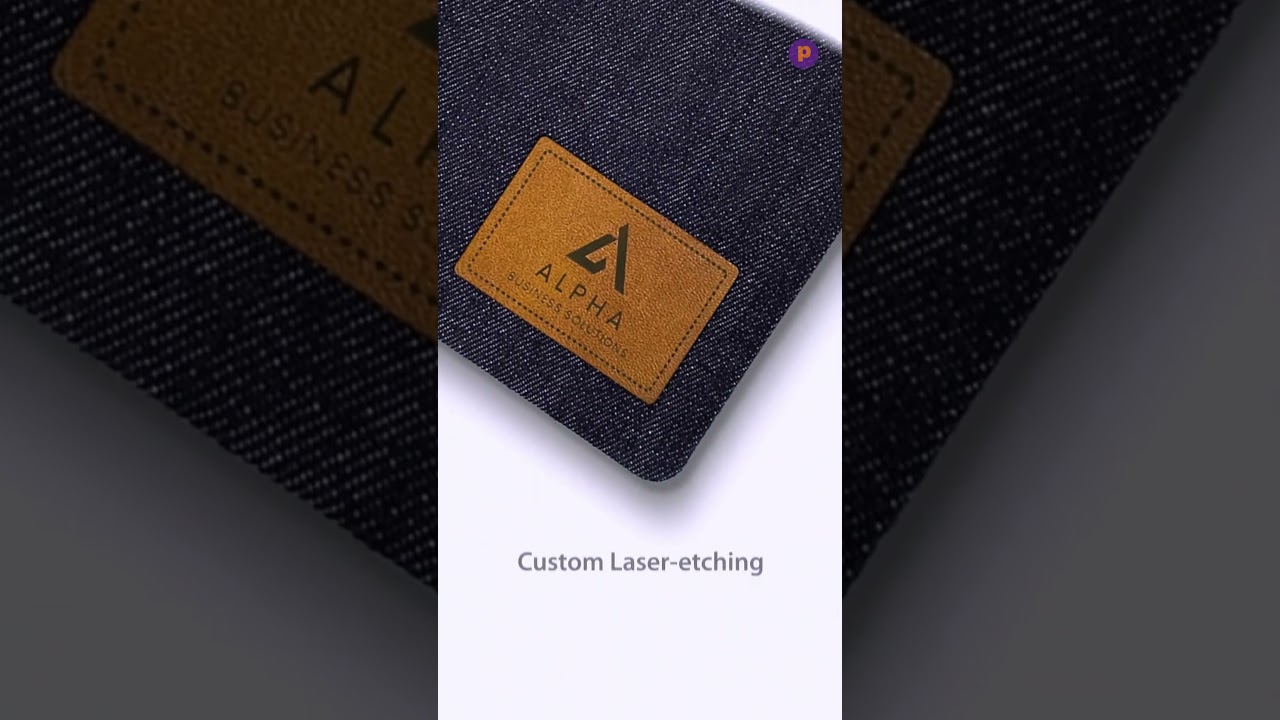 Custom 2024 Denim Diary & Business Card Holder Combo | Printo