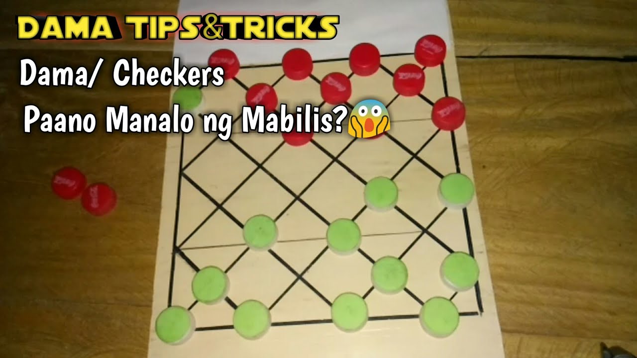 Dama : Paano Manalo ng Mabilis?