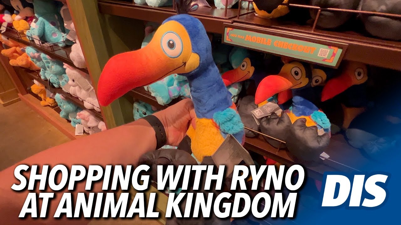 Shopping with Ryno at Disney's Animal Kingdom